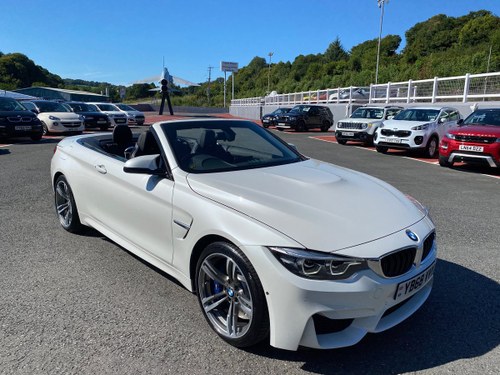 2018 68 BMW M4 3.0 M4 CONVERTIBLE MANUAL  In vendita