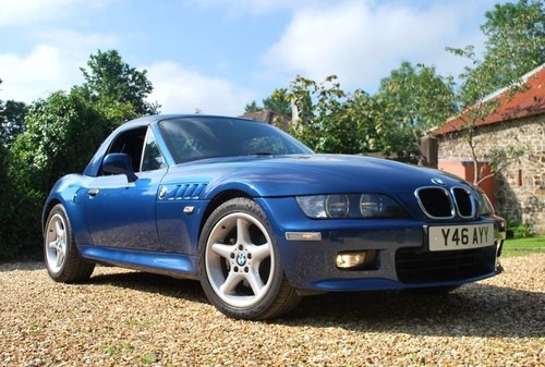 2001 BMW Z3 2.2 in Topaz Blue - NOW RESERVED SOLD