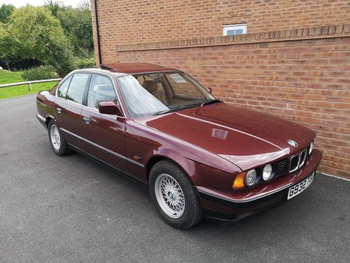 1989 BMW E34 520i - 32k miles from new SOLD