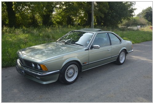1986 BMW 628 CSI SOLD