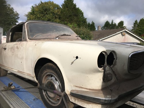 1974 Lancia Flavia Convertible RHD Right hand drive VENDU