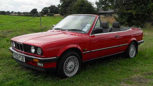 1988 BMW E30 320i A Convertible For Sale