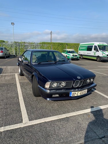 1987 Bmw 635csi for auction 31ST OCT 2020 For Sale by Auction