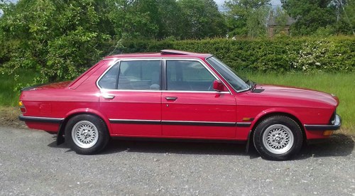 1987 BMW 518I Lux E28 5 Series VENDUTO