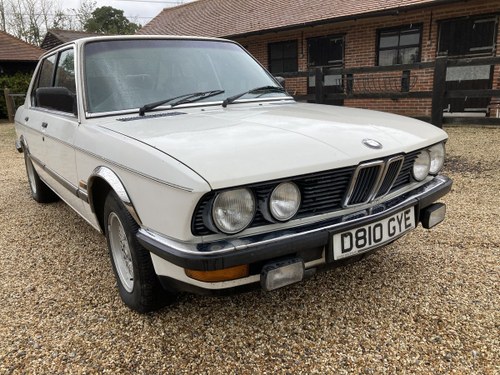1987 RARE BMW 518 SE LUX GARAGE  FIND PRE AUCTION SALE OFFER FIND In vendita