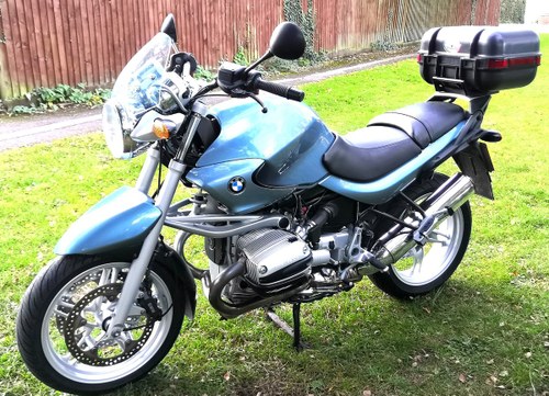 2002 BMW R1150R Roadster with Topbox FSH VGC PX Swap SOLD