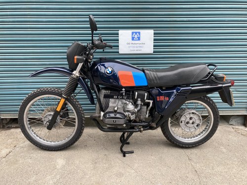 1983 BMW R80G/S  38k. Good condition. SOLD