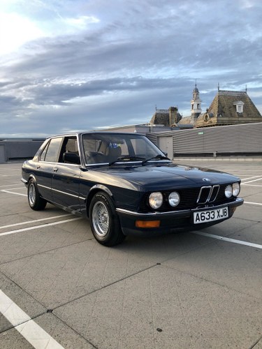 1983 BMW E28 525i manual Lapis Blue. In vendita