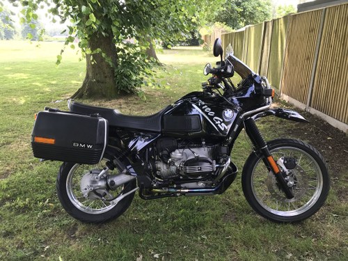 1995 BMW R100GS PD 15100 miles from new SOLD