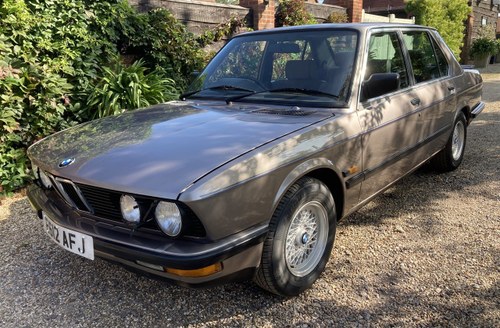 1988 BMW E28 525 E AUTOMATIC For Sale by Auction