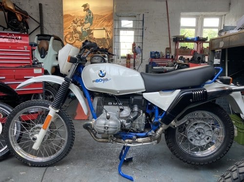 1996 BMW R80GS BASIC. 40k km’s. SOLD