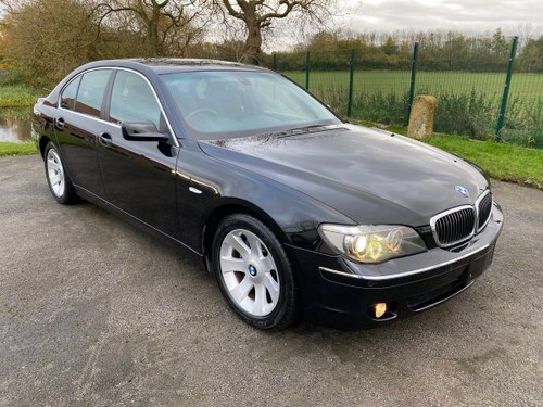 2005 BMW 7 SERIES 740i SALOON * ONLY 13111 MILES * NASCA BLACK SOLD