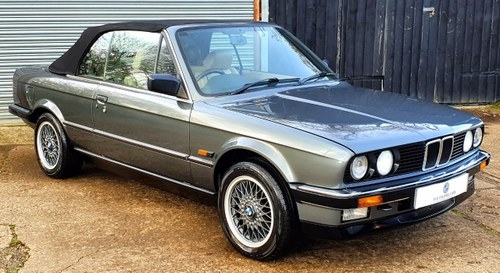1990 ONLY 48,000 Miles - Simply stunning BMW E30 320 Convertible SOLD
