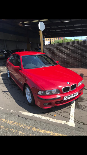 2005 Bmw e39 imola red & 65500 miles For Sale