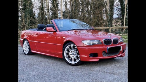 2003 BMW e46 2.2 M sport, Rare Imola Red SOLD