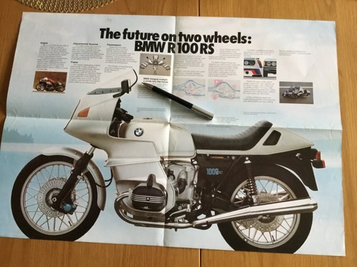 1977 BMW range poster/brochure VENDUTO