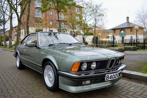 1985 BMW E24 M635 CSI Manual - Extremely Low Miles For Sale