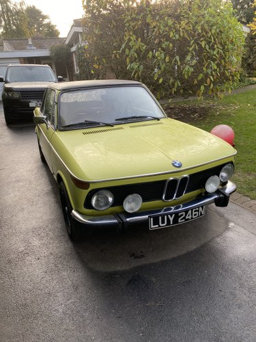 1973 BMW Baur 2002 In vendita