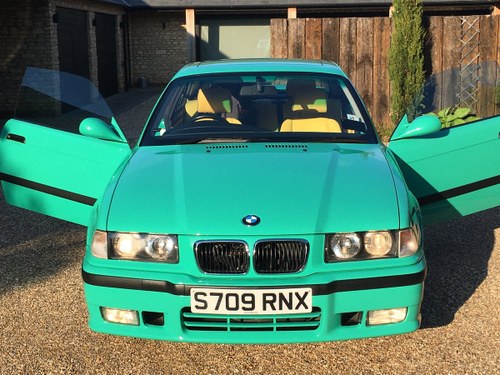 1998 UNIQUE BMW 323I COUPE INDIVIDUAL E36 VERKAUFT