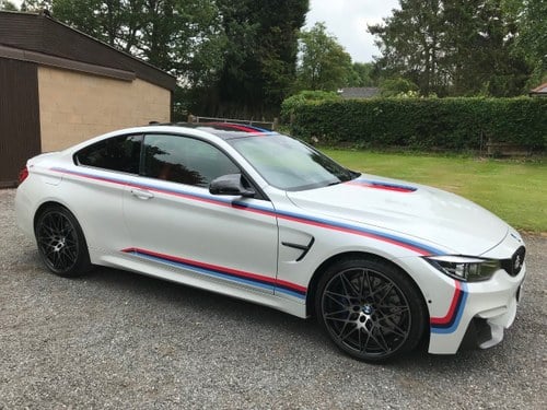 2019 BMW M4 COMPETITION WHITE/RED JUST 2K MASSIVE SPEC STUNNING!! VERKAUFT