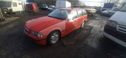1997 Bmw e36 2.5 manual hellrot Red estate For Sale