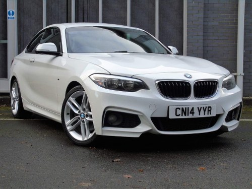 2014 BMW 2 Series 2.0 220d M Sport (s/s) 2dr SOLD