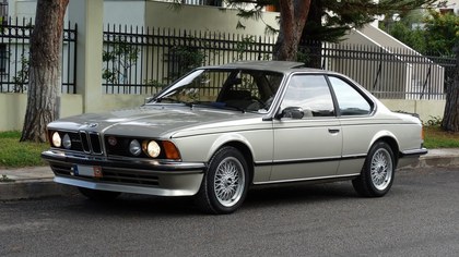 1984 BMW 628 CSi A, Bronzit Beize Metallic, excellent cond.