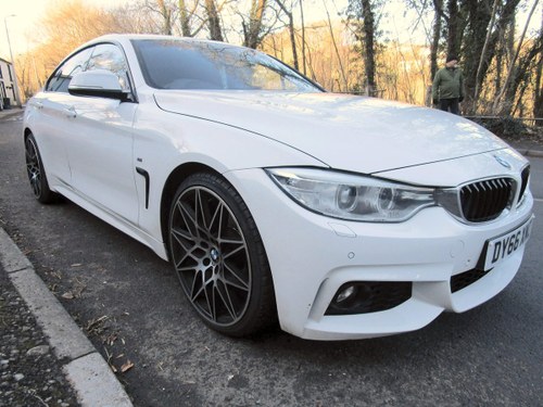 2016 66 BMW 420D Series Gran Coupe 4 door with M Sport styli For Sale