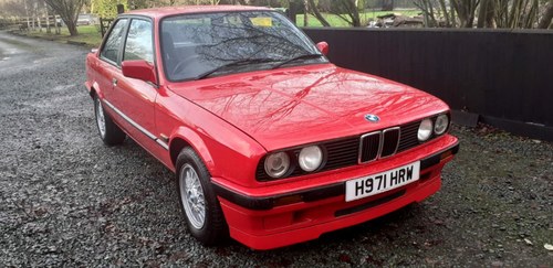 1991 BMW E30 318Is Finished in Brilliant Red. SOLD