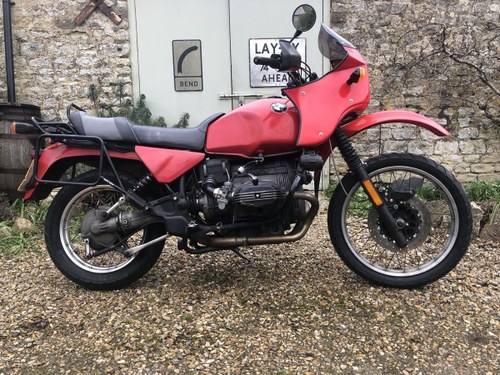 A 1990 BMW R80GS - 30/06/2021 For Sale by Auction