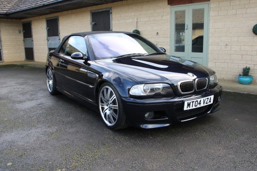2004 BMW M3 CAB MANUAL For Sale