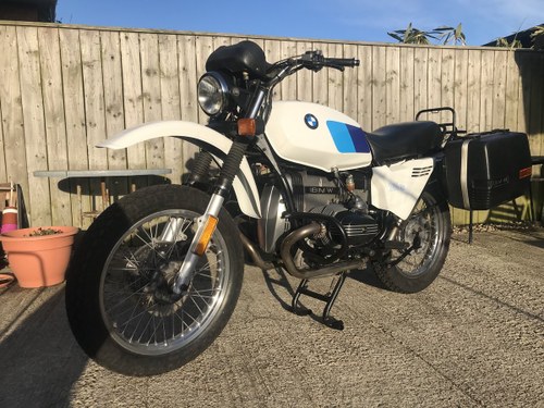 1984 BMW R80ST, in R80G/S trim. For Sale