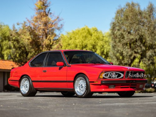 1988 BMW M6  For Sale by Auction