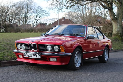 BMW 635 CSI 1987 - To be auctioned 26-03-21 For Sale by Auction