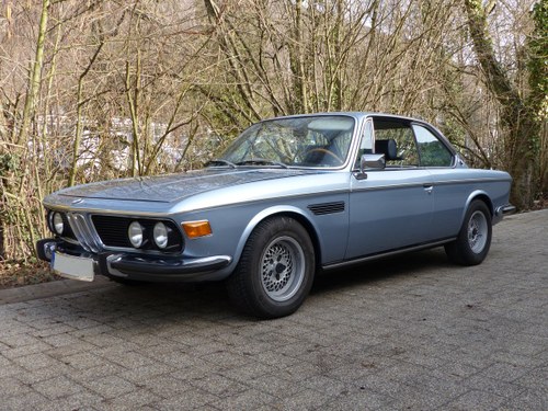1972 great BMW 3.0 CS, manual gearbox, new German MOT, 3rd hand VENDUTO