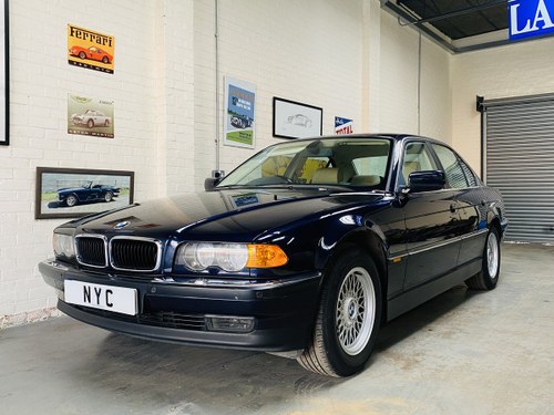 1999 BMW E38 740I - ONLY 64K MILES, STUNNING CONDITION VENDUTO