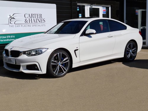 4 SERIES COUPE 430D M SPORT (2015/15) SOLD