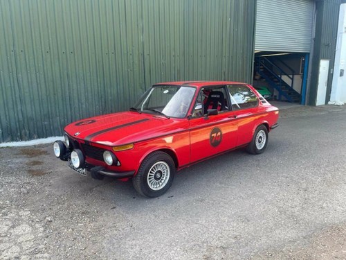 1974 BMW Touring 2002 Tii Rally Car For Sale by Auction