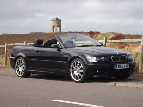2003 BMW M3 Convertible (E46)  For Sale by Auction