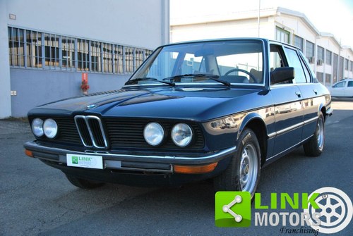 BMW 518 Serie 5 (E12) "Targa Nera Originale" - 1980 In vendita
