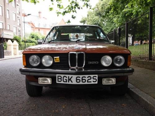 1978 BMW 320/6 (E21) - 1 owner since new In vendita