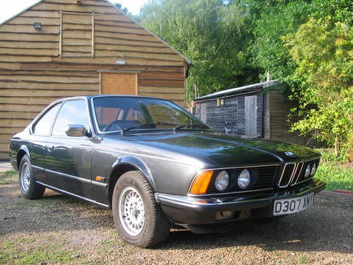 1987 BMW 628 CSI VENDIDO