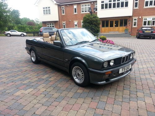 1989 BMW E30 325 Cabriolet, Dolphin Grey, Refurbished VERKAUFT