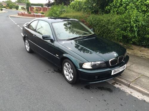 2003 BMW 318CI SE 2.0 Coupe For Sale