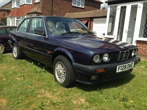 1988 BMW 316 2 DOOR COUPE 52,000 MILES E30 SOLD