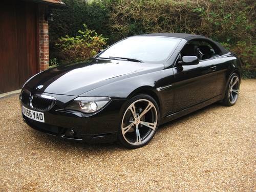 2006 BMW 630i Sport Convertible 1 P/Owner With Only 31,000 Miles For Sale