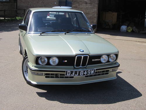 1980 BMW E12 M535i SOLD
