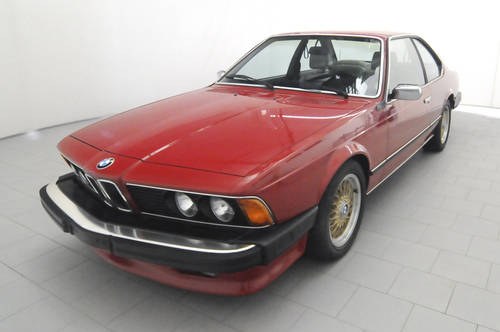 1986  BMW 635 CSi E24 LHD SOLD
