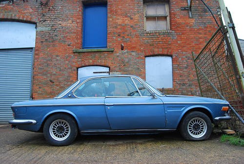 1974 BMW 3.0 CSi Barn find super rare pillarless coupe VENDUTO