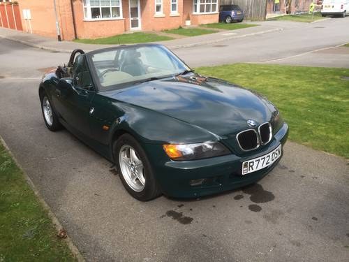 1998 BMW Z3 1.9 auto in British Racing Green low miles SOLD